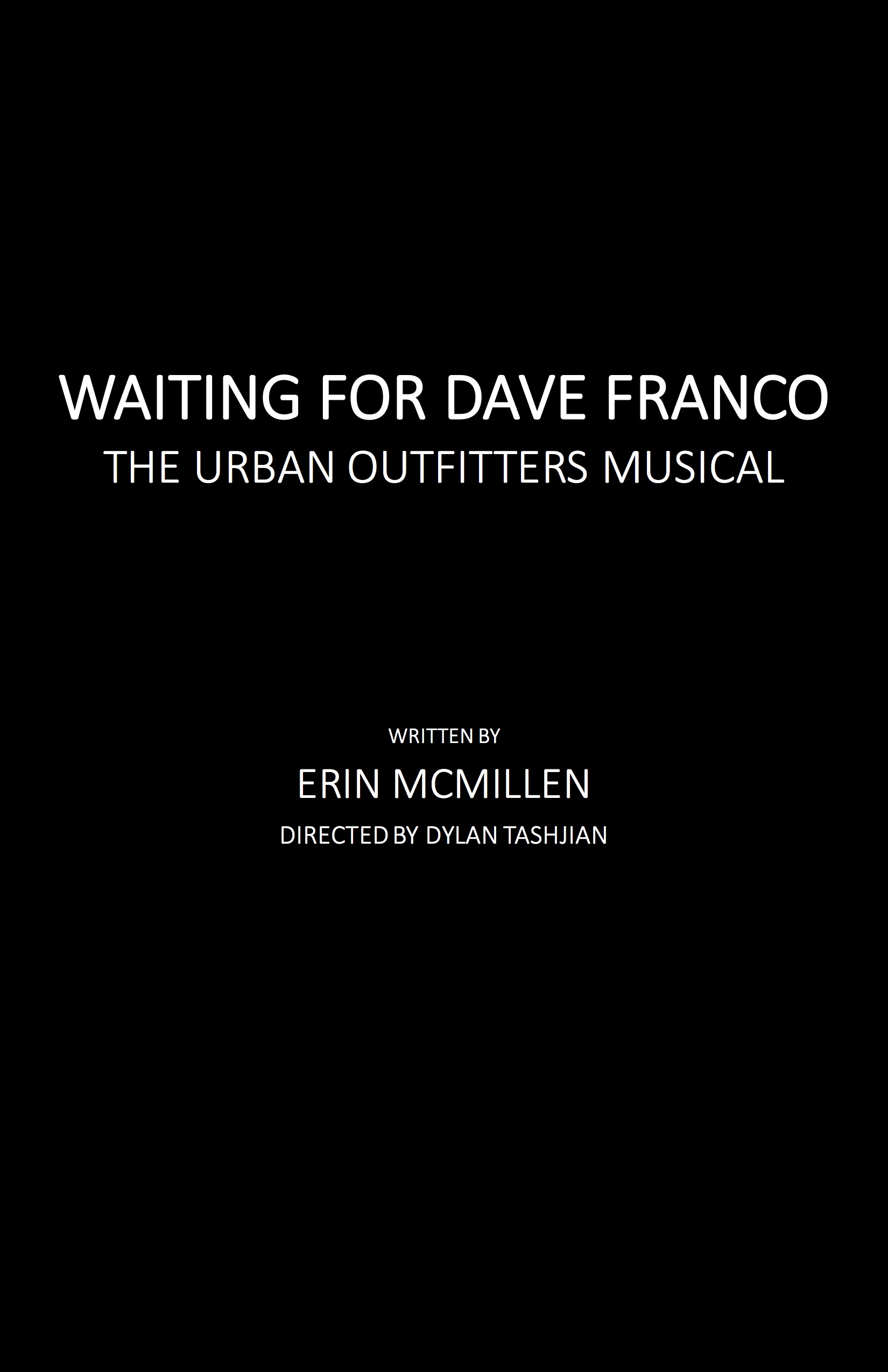 WAITING FOR dave francojpg