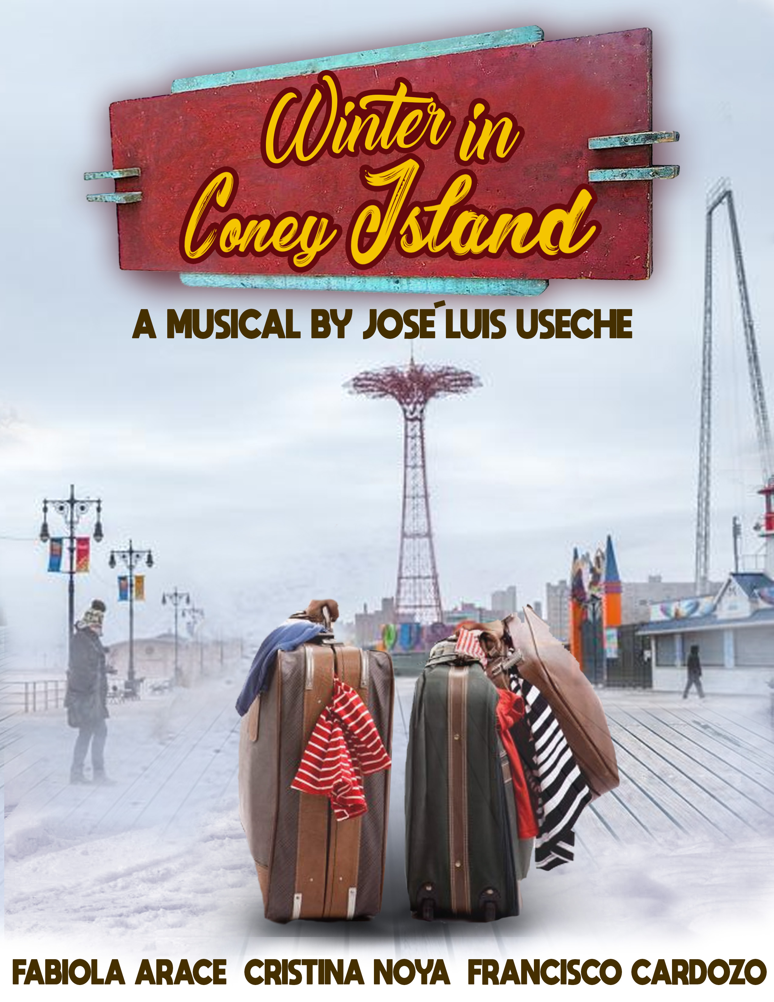 Winter in coney island
