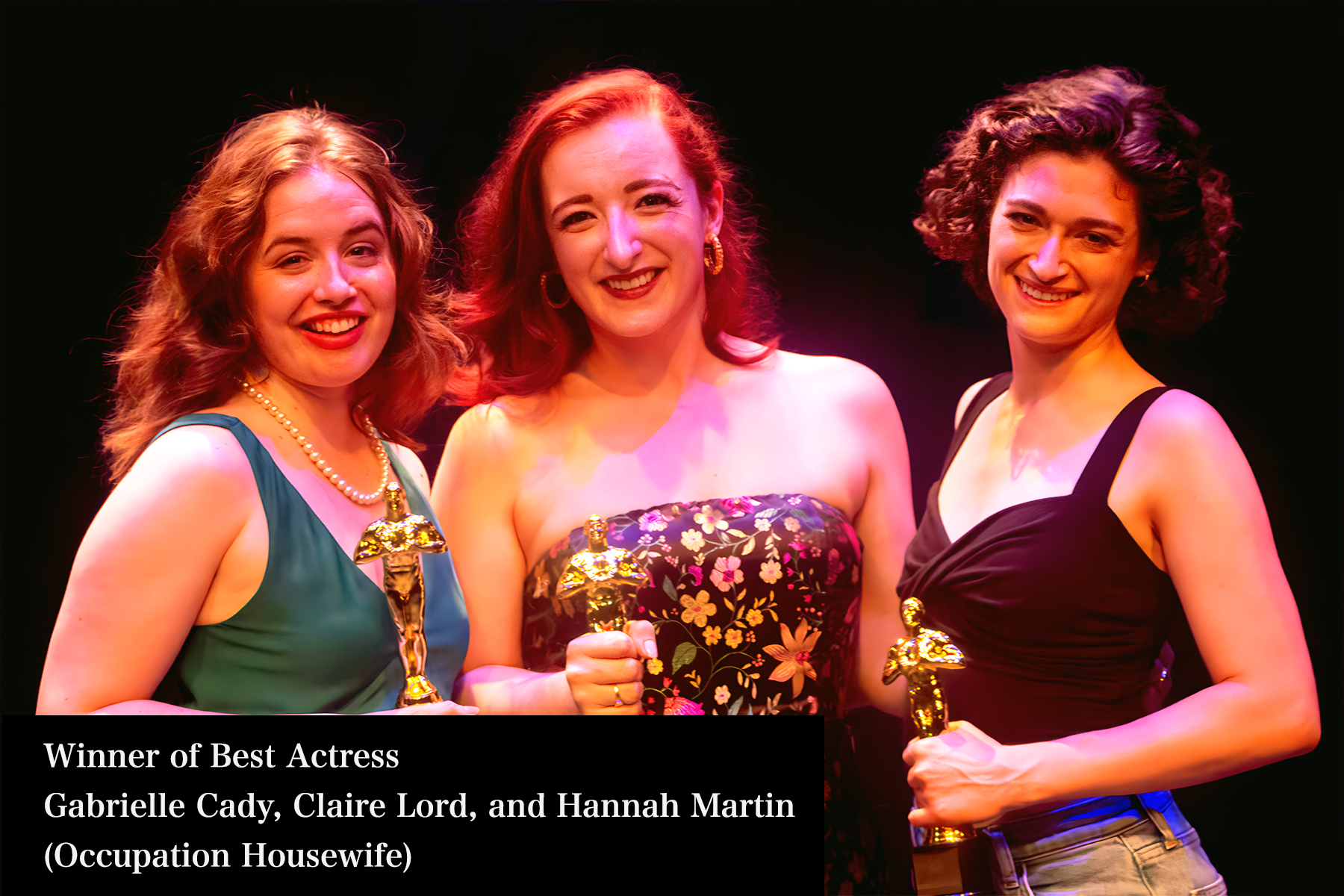 winners 2023: Gabrielle Cady, Claire Lord, Hannah Martin