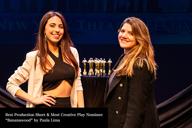 Nominated for Best Production Short & Most Creative Play: Paula Lima
